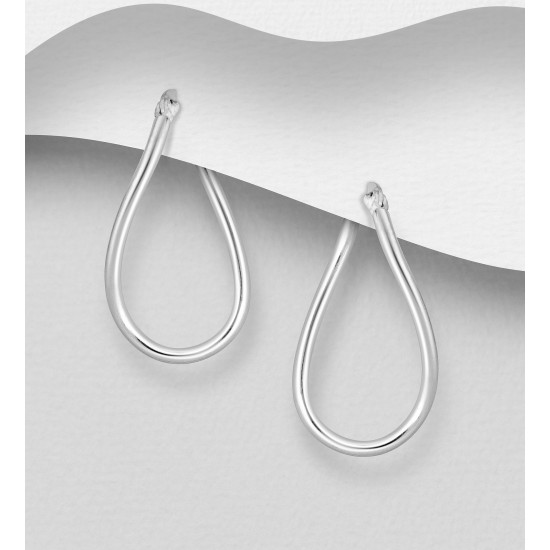 Boucles d'oreilles interchangeables en argent 925 pour Beads