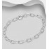 Bracelet Argent 925 auquel peuvent être ajoutés des locker-charms