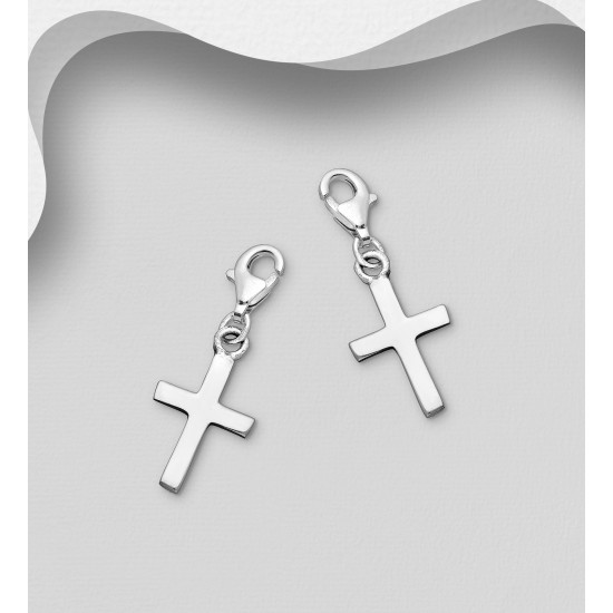 Charms croix argent 925