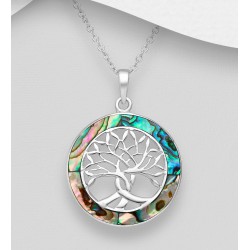 Pendentif arbre de vie argent 925