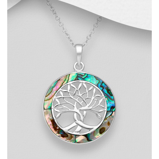 Pendentif arbre de vie argent 925